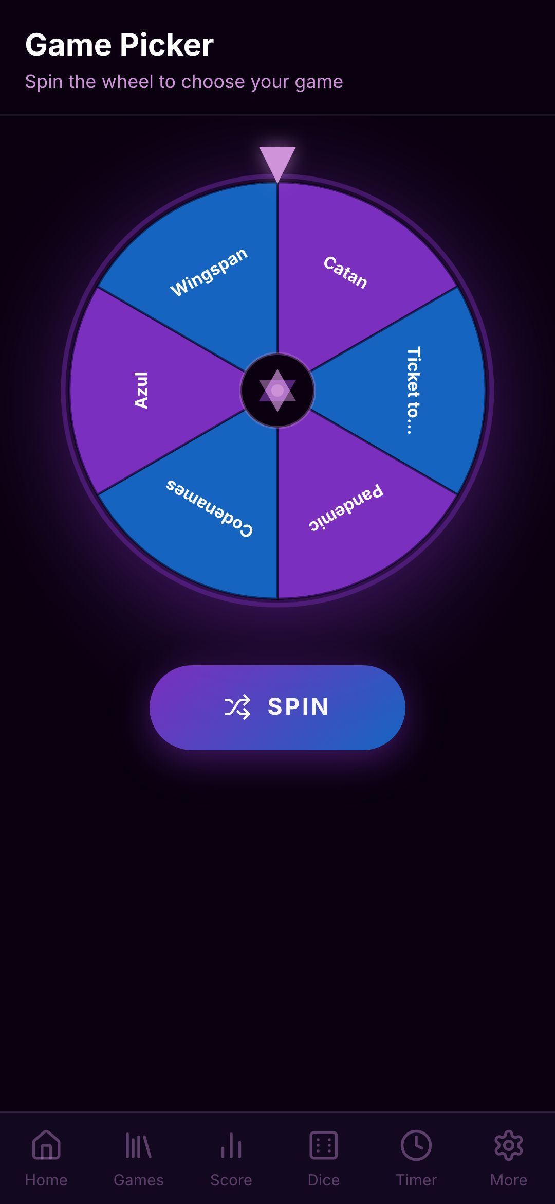 Game Picker Wheel